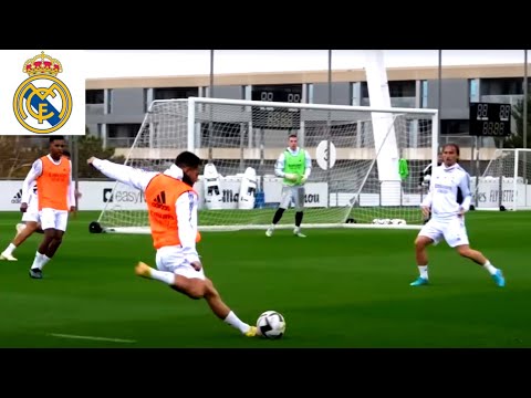 6 vs 6 and Mini Match Training | Real Madrid CF