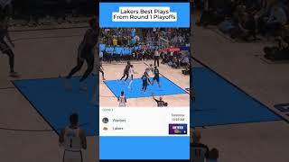 Lakers Best Plays From Playoffs Round 1