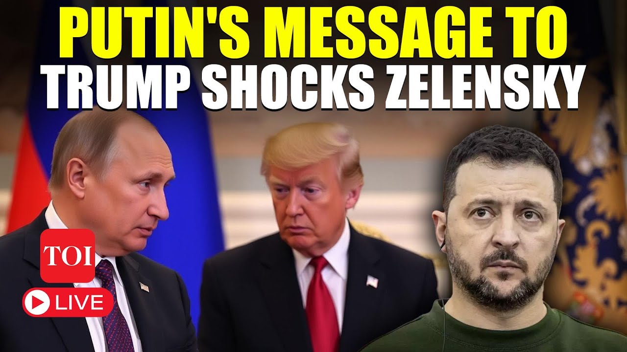 LIVE | Putin's Unusual Message To Trump Shocks Zelensky, Harris & West | Watch