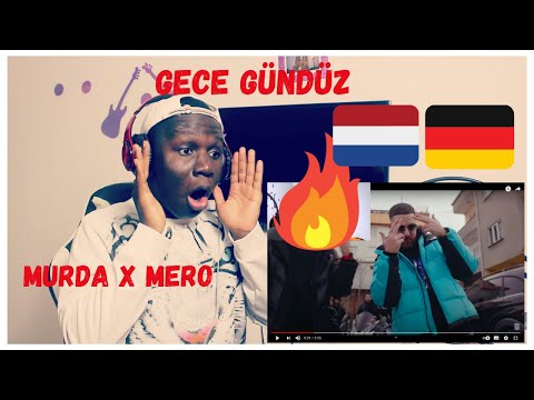 Murda - Gece Gündüz ft Mero Official Video Reaction!!