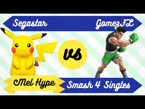 Mel Hype 3.6 - Smash 4 Singles - Segastar (Pikachu) vs GomezFL (Little Mac) - LR2