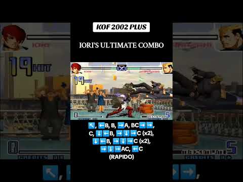 IORI COMBO 🔥 #foryou #fypシ゚viral #viral #thekingoffighters2002 #kof2002 #combos #iori #ioriyagami
