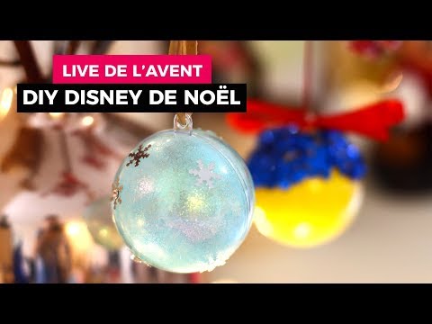 DIY DISNEY DE NOEL ! LIVE DE L'AVENT #20