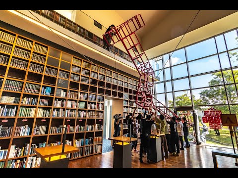 搬入プロジェクト@四国学院大学 図書館でアーーー！