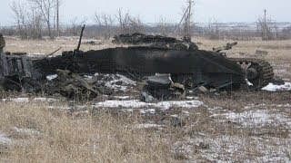 Уничтожение российского Т-72 силами ВСУ