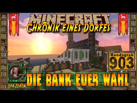 Minecraft #903-Chronik eines Dorfes- Die Bank eurer Wahl [HD+Deutsch]