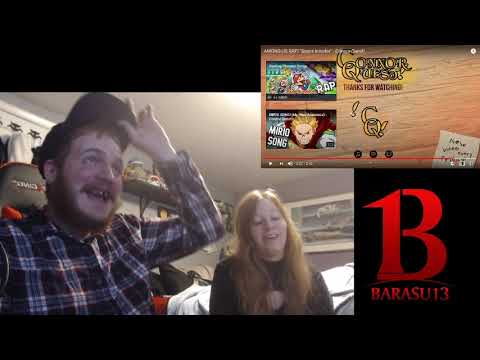 REACTION!!!: AMONG US RAP! "Space Invader" - Connor Quest!