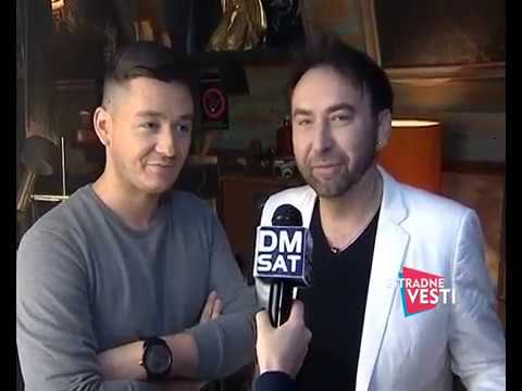 Alexander Dimmi i DJ Martin - Snimanje spota Gde cu ja - Estradne vesti - (TV DM SAT 02.03.2018.)