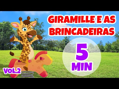 Giramille e as Brincadeiras Vol.2 - 5 min | Desenho Animado Musical