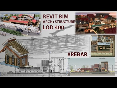 Masterclass in Revit BIM | Complete Architecture + Structure Rebar Detailing | LOD 400