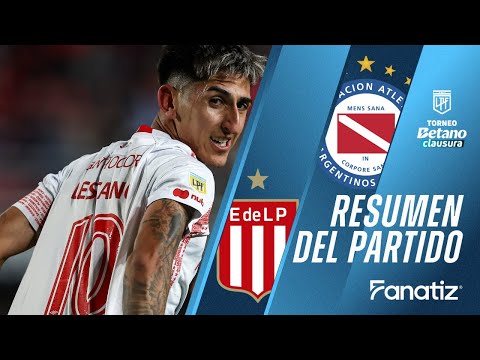 Estudiantes de La Plata 1 vs. Argentinos Juniors 2 - Resumen del Partido | #torneoclausura2025