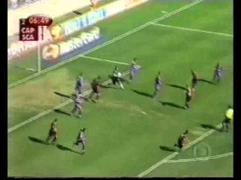 JOGO COMPLETO - ATLÉTICO-PR 4x2 SÃO CAETANO 2001 - 1ª FINAL