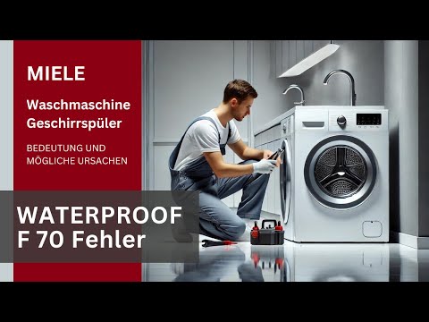 🚨 MIELE Waschmaschine / Geschirrspüler F70 Waterproof Fehler 🚨