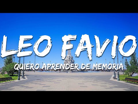 Leonardo Favio - Quiero Aprender de Memoria (Letra/Lyrics)