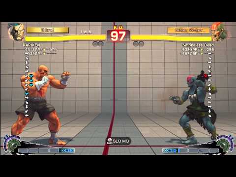 RARIKEN (Sagat) vs Smokeless Dead (Dhalsim) - AE 2012 Matches *1080p*