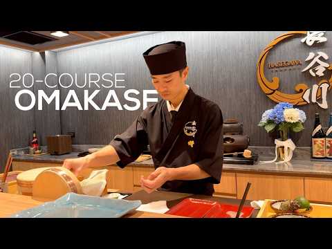 $240 Unique Omakase with Extensive Varieties of Japanese Cuisine - Hasegawa Omakase * Vlog | 4K