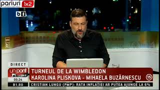 UPZ: Ka.Pliskova – Buzărnescu » Sugestie in cota 1.63!