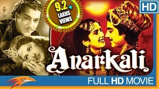 Anarkali (HD) Hindi Full Length Movie  Pradeep Kum