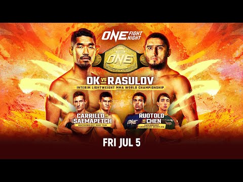 [Live In HD] ONE Fight Night 23: Ok vs. Rasulov