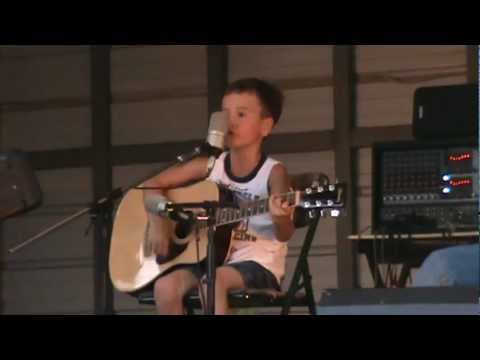 7 year old Jon Wesley performs Dierks Bentley's 