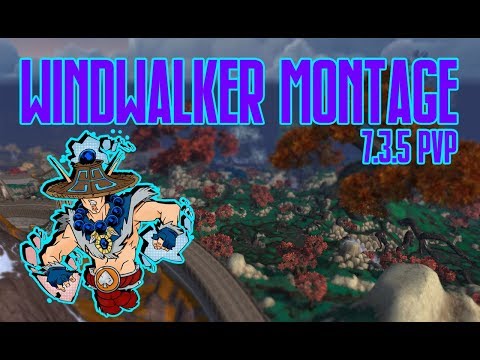 WINDWALKER MONK BG MONTAGE #3 - World of Warcraft 7.3.5
