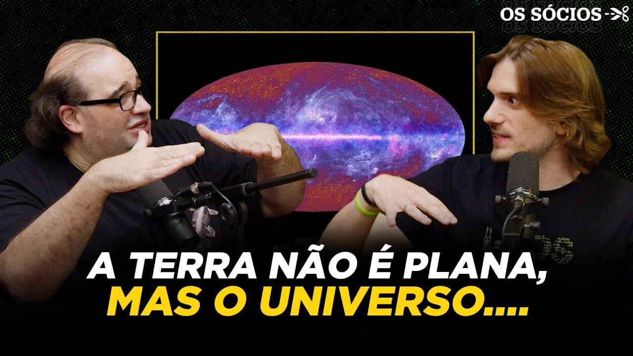 O UNIVERSO É PLANO? (SACANI E PEDRO LOOS EXPLICAM)