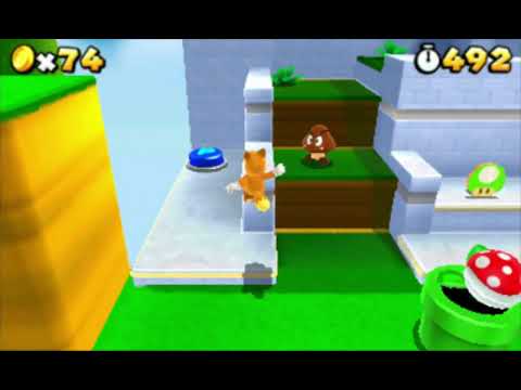 Super Mario 3D Land W2-1 Speedrun - Time: 19 (Tied WR)