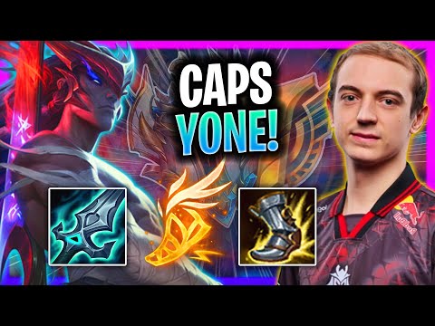 CAPS IS A GOD WITH YONE! | G2 Caps Plays Yone Mid vs Ekko!  Season 2025