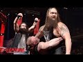 Tensions Rise As Roman Reigns And Brock Lesnar Appear On The Highlight Reel Raw January 18 2016