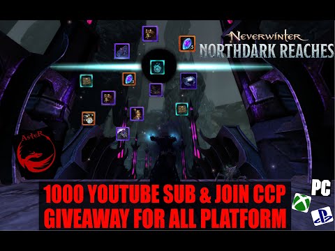 Neverwinter GIVEAWAY FOR ALL PLATFORM! 1000 SUB & JOIN CCP