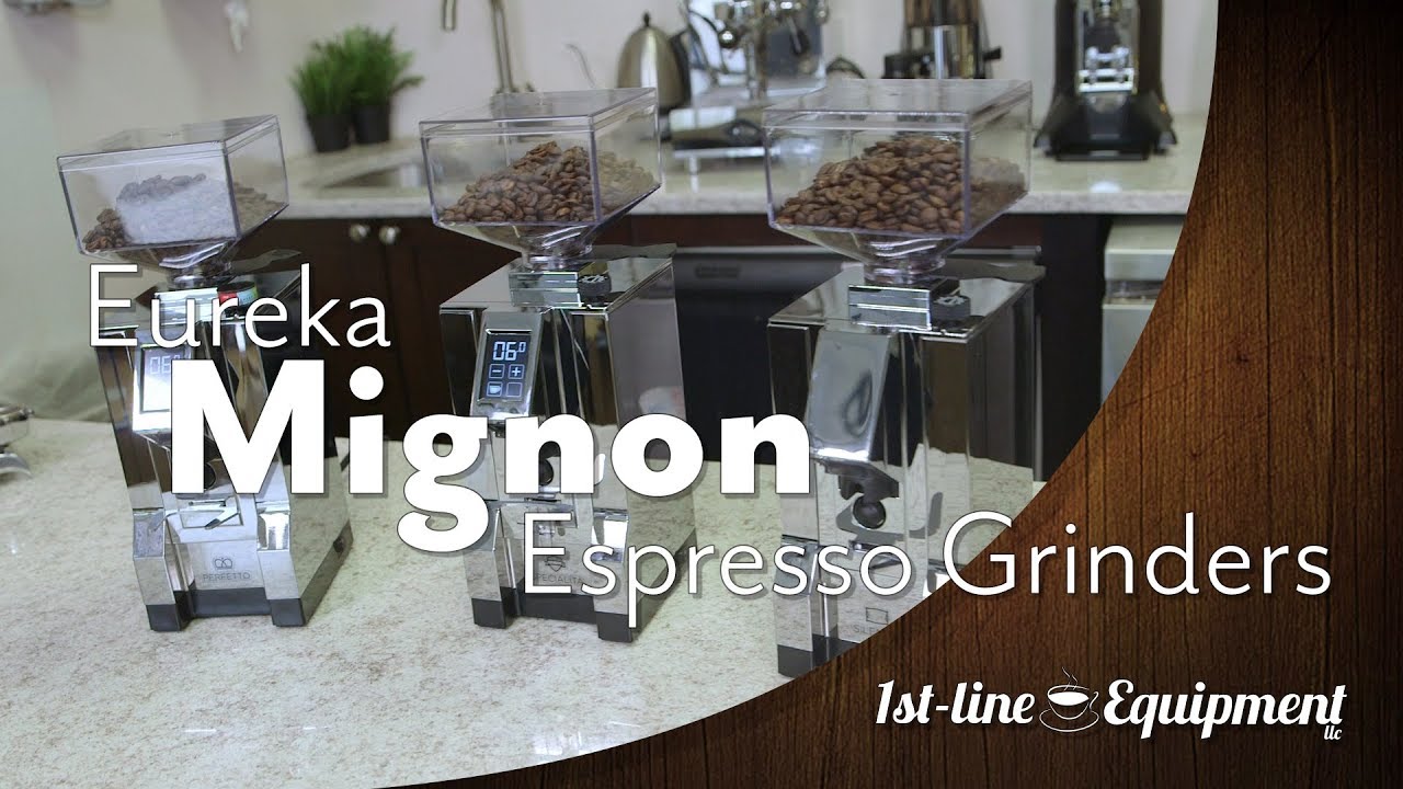 Overview: Eureka Mignon Espresso Grinders Silent Line