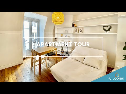 Apartment Tour // Furnished  21m2 in Paris – Ref : 11721181