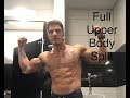 Pre & Post Workout Nutrition | Weighted Pullups Upper Body Workout