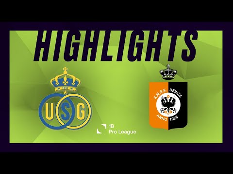 Royal Union St.-G. - KMSK Deinze moments fort