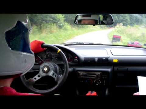 Bartek Sacha / Grzegorz Tulicki BMW 318 ti  - KJS "Rajd Biecki 2011" Biecz 24-07-2011