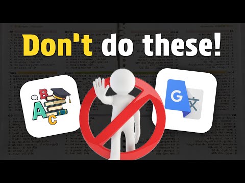 9 bad habits that ruin your English