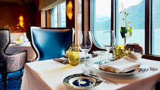 Pinnacle Grill restaurant on the Rotterdam cruise ship