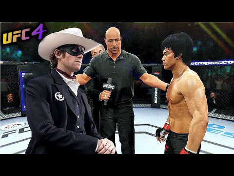 Bruce Lee vs. Lone Ranger (EA sports UFC 4) - rematch
