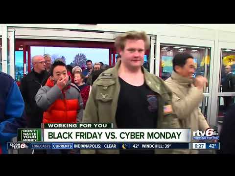 Black Friday vs. Cyber Monday