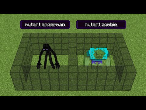 mutant zombie vs mutant enderman