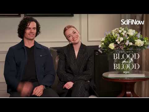 Jamie Roy and Harriet Slater on Outlander: Blood Of My Blood