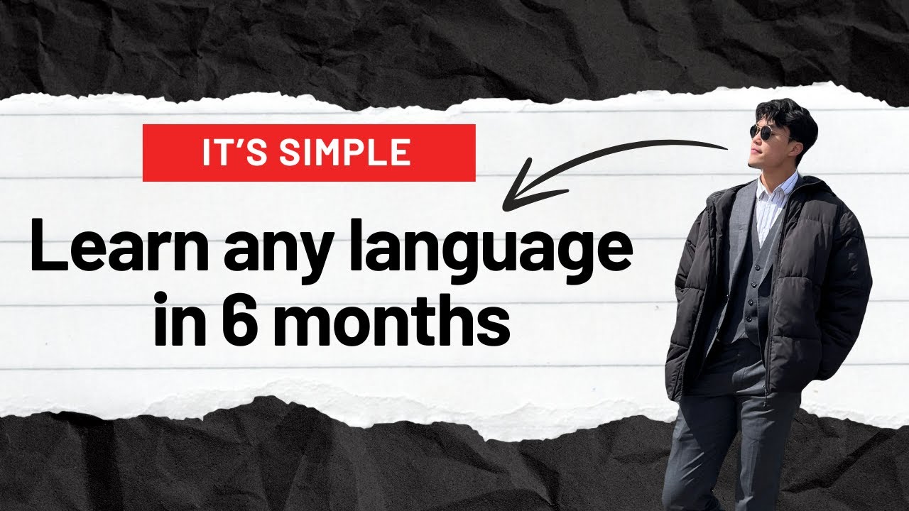 How to learn ANY LANGUAGE in 6 months EVEN if you only have 20 MINUTES a day