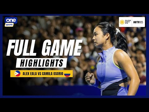 Alex Eala 🇵🇭 vs Camila Osorio 🇨🇴 | FULL GAME HIGHLIGHTS | 2026 Philippine Women’s Open QF