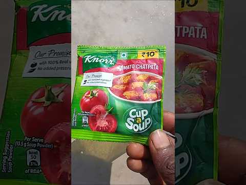 Knorr Tomato Chatpata Soup Recipe।Knorr Soup। Tomato Soup।Knorr Soup Review।crezy mind।