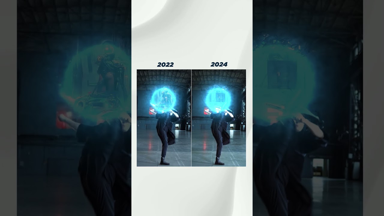 AI Animation 2022 vs 2024 #ai #comfyUI #stablediffusion