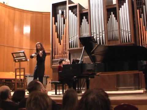 Schnittke Sonata No 3 for violin and piano. Roman Mints,  Katya Apekisheva mov.1,2