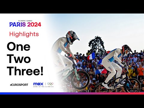 TOTAL DOMINANCE! 🤩 | Cycling BMX Racing Men's Final Highlights | #Paris2024 #Olympics