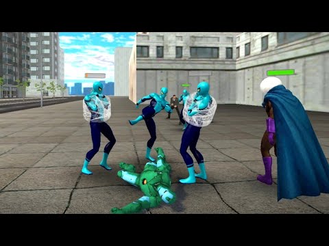 Rope Ironman Flying Hero City Rescue (Power Spider 2) Ironman in Amazing Spiderman Games - GamePlay