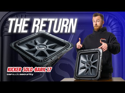The SQUARE Kicker Solo-Baric L7 SUBWOOFER - But is it any good? Car Audio & Security