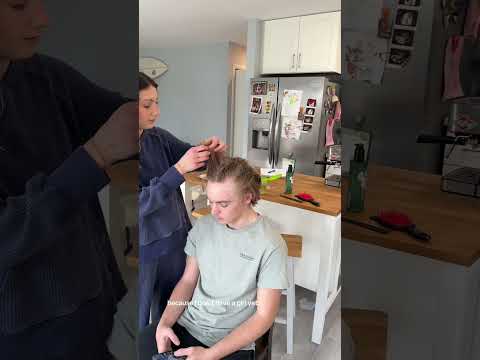 Back with my mom salon #momlife #boymom #hairstyle #braidstyles #boys